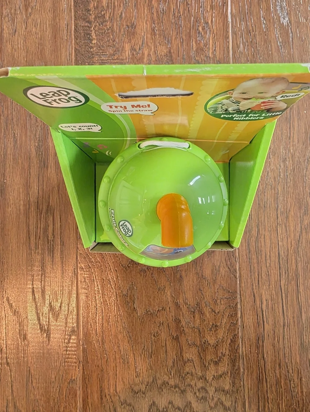 Leap Frog Fruit Colors Learning Smoothie Cup Teether Lights Up 6 Months NEW Song